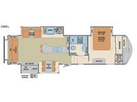 Columbus F298RL Floorplan