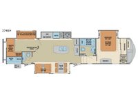 Columbus F374BH Floorplan