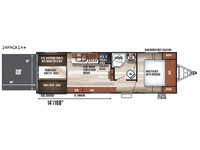 Cherokee Wolf Pack 24PACK14plus Floorplan