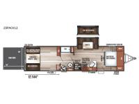 Cherokee Wolf Pack 25PACK12 Floorplan
