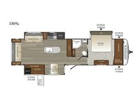 Outback 330RL Floorplan