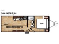 Work and Play FRP Series 25WAB Floorplan