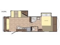 Cruiser Aire CR25RL Floorplan