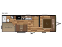 Hideout 262LHS Floorplan Image