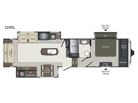 Laredo 325RL Floorplan Image