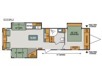 Spree S333RLI Floorplan