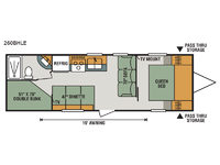 Sportsmen LE 260BHLE Floorplan