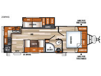 Vibe Extreme Lite 258RKS Floorplan