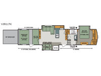 Venom 3911TK Floorplan Image
