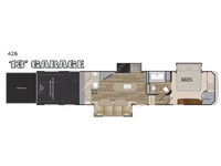 Road Warrior 426 Floorplan