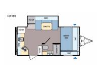 Coleman Light LX 1605FB Floorplan