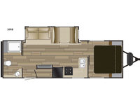 Fun Finder XTREME LITE 26RB Floorplan