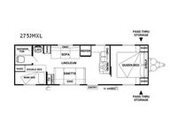Salem Cruise Lite 275JMXL Floorplan