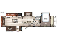 Sabre 36BHQ Floorplan