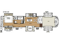 Sierra 379FLOK Floorplan