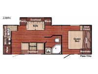 Kingsport Ultra Lite 238RK Floorplan