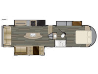 Sundance 2890CC Floorplan