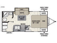 Freedom Express 192RBS Floorplan