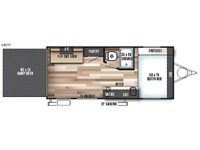 Wildwood FSX 180RT Floorplan