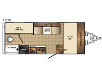 PaloMini 177BH Floorplan