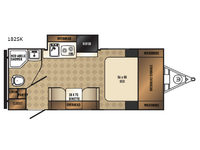 PaloMini 182SK Floorplan
