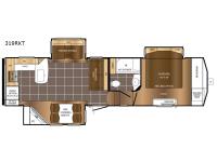 Crusader 319RKT Floorplan