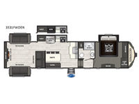 Sprinter 3531FWDEN Floorplan