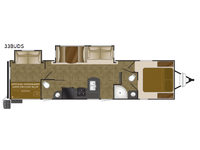 North Trail 33BUDS Floorplan