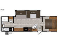 Avenger ATI 27RBS Floorplan Image