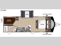 Aerolite 2423BH Floorplan