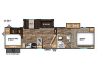 Chaparral 295BH Floorplan Image