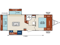 SportTrek 252VRD Floorplan Image