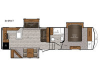 Crusader 319RKT Floorplan