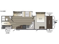 Outback Ultra Lite 314UBH Floorplan Image