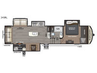 Montana High Country 345RL Floorplan