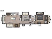 Montana High Country 385BR Floorplan Image