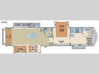 Columbus 1492 383FB Floorplan