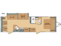 Oasis 26RL Floorplan Image