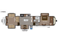Montana 3790RD Floorplan Image