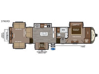 Montana 3791RD Floorplan