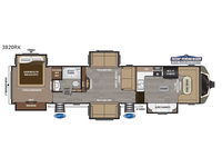 Montana 3820FK Floorplan