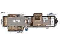 Montana 3921FB Floorplan