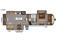 Montana 3130RE Floorplan Image
