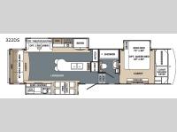 Cardinal Explorer 322DS Floorplan