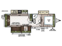 Used 2018 Forest River RV Flagstaff Super Lite 29KSWS image