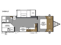 Surveyor 248BHLE Floorplan