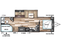 Wildwood 27DBK Floorplan