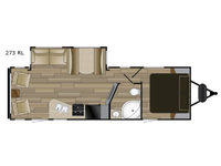 Sundance Ultra Lite 273 RL Floorplan