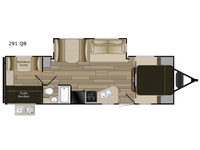 Sundance Ultra Lite 291 QB Floorplan