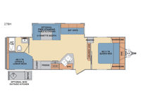 Revere 27BH Floorplan Image